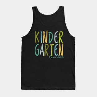 Kindergarten Teacher Tank Top